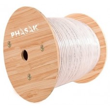 Bobina de cable PHASAK S/FTP Cat. 6A Solido CU 23AWG en Huesoi